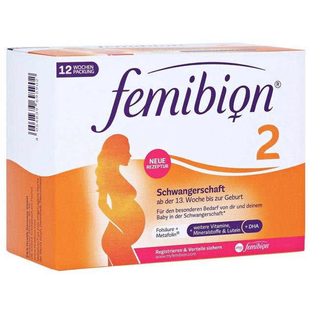 femibion 2 Schwangerschaft 2X84 St Kombipackung product image