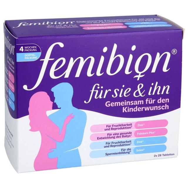femibion für Sie & Ihn 2X28 St Tabletten product image