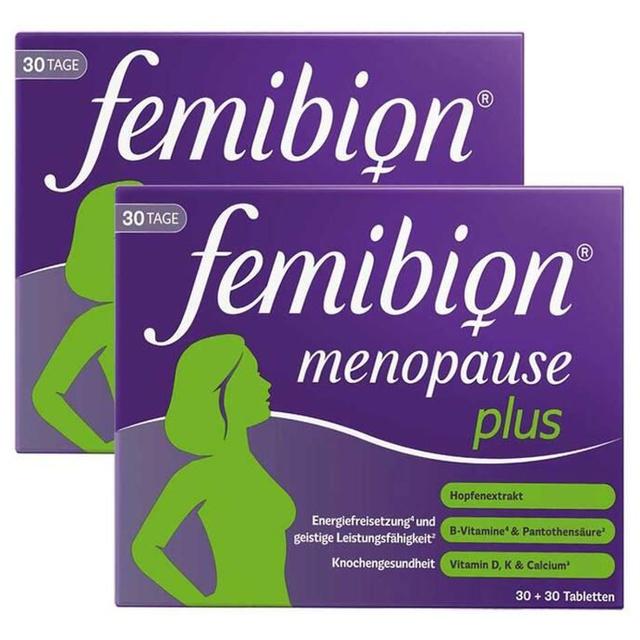 Femibion Menopause Plus Tabletten, 2x2x30 St Tabletten product image