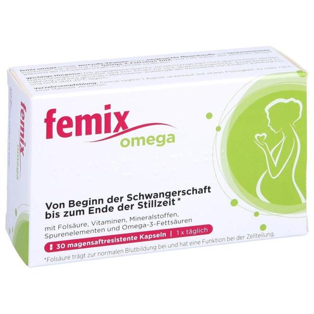 FEMIX omega magensaftresistente Weichkapseln product image