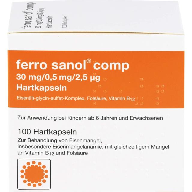 FERRO SANOL comp. Hartkaps.m.msr.überz.Pellets product image