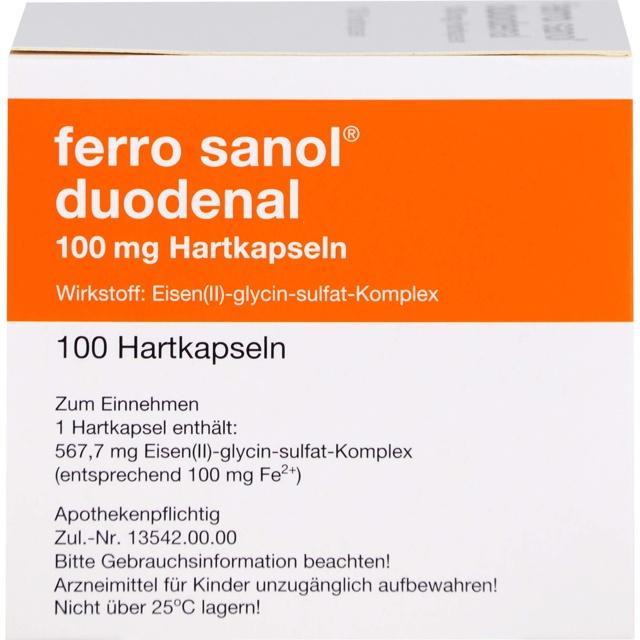 FERRO SANOL duodenal Hartkaps.m.msr.überz.Pell. product image