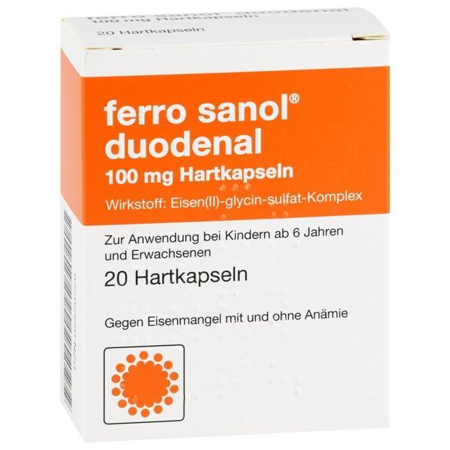 FERRO SANOL duodenal Hartkaps.m.msr.überz.Pell. product image
