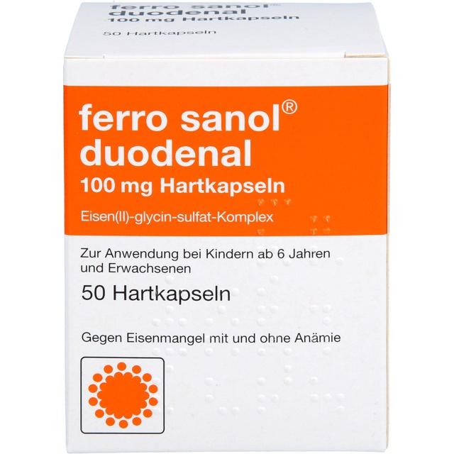 FERRO SANOL duodenal Hartkaps.m.msr.überz.Pell. product image