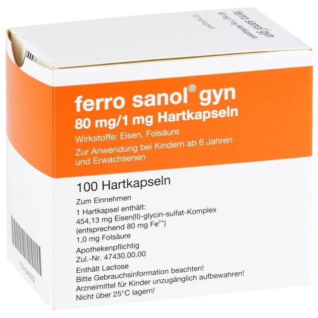 FERRO SANOL gyn Hartkaps.m.msr.überz.Pellets product image