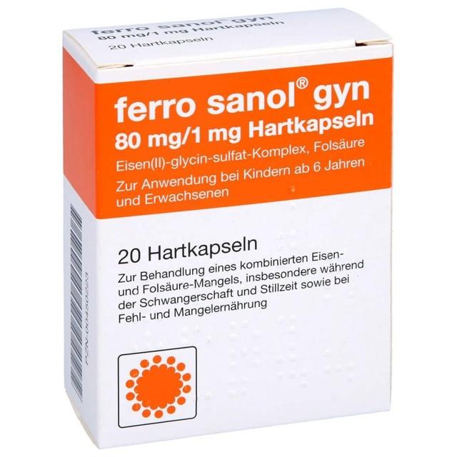 FERRO SANOL gyn Hartkaps.m.msr.überz.Pellets product image