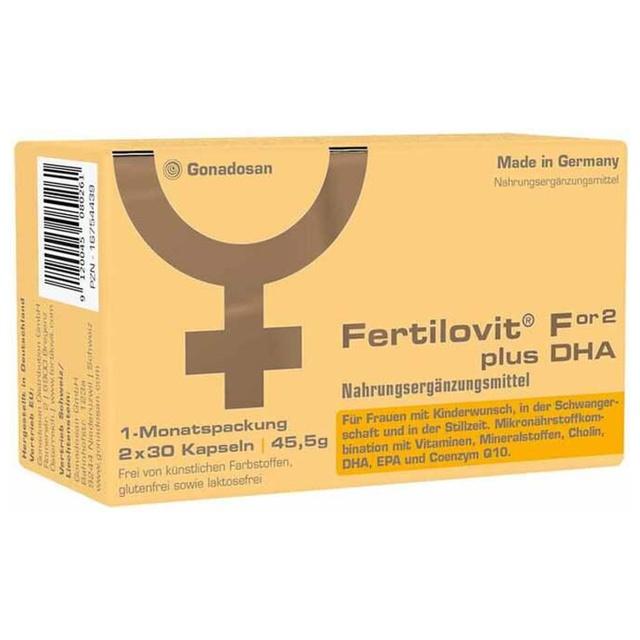 FERTILOVIT For2 plus DHA Kapseln product image