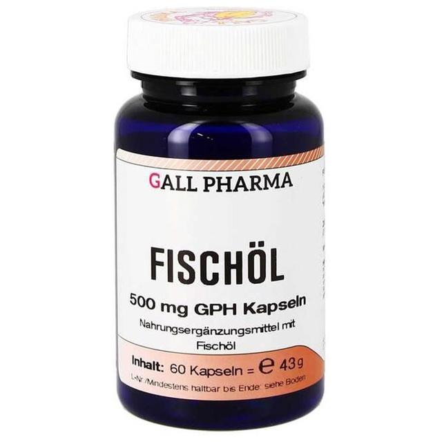 Fischöl 500 mg GPH Kapseln, 60 St Kapseln product image