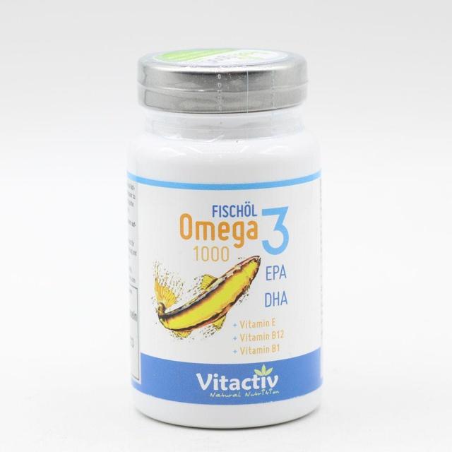 FISCHÖL OMEGA-3 1000 Weichkapseln product image