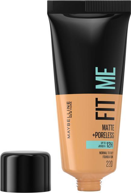 Maybelline Fit Me Matte & Poreless Foundation 220 Natural Beige - 30 ml product image