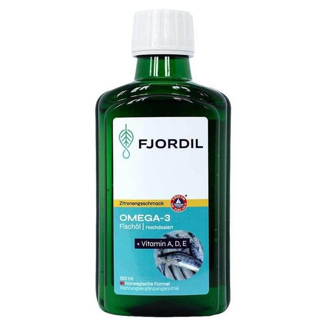 Fjordil Omega-3 flüssig, 250 ml Flüssigkeit zum Einnehmen product image