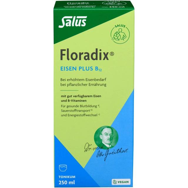 FLORADIX Eisen plus B12 vegan Tonikum product image