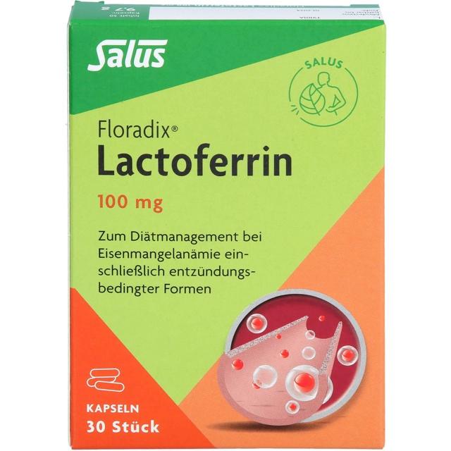 FLORADIX Lactoferrin 100 mg Kapseln product image