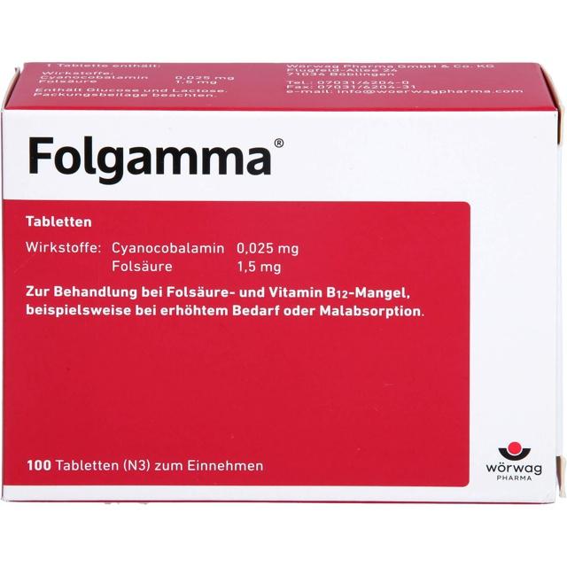 FOLGAMMA Tabletten product image