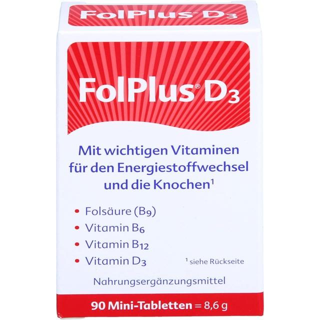 FOLPLUS+D3 Tabletten product image