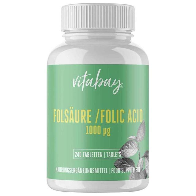 FolsÄURE 1000 μg Calcium-L-Methylfolat vegan Tabl. product image