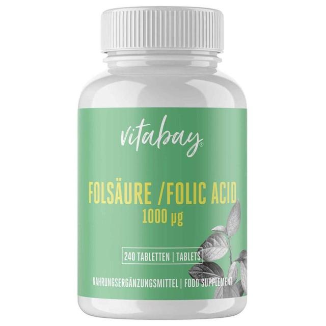 FolsÄURE 1000 μg Calcium-L-Methylfolat vegan Tabl. product image