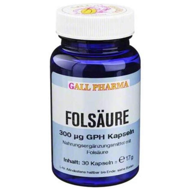 FOLSÄURE 300 μg GPH Kapseln product image