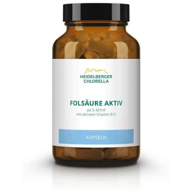 Folsäure aktiv + Vitamin B12 aktiv 120 St Kapseln product image