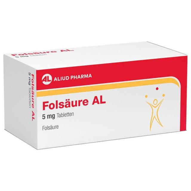 FOLSÄURE AL 5 mg Tabletten product image