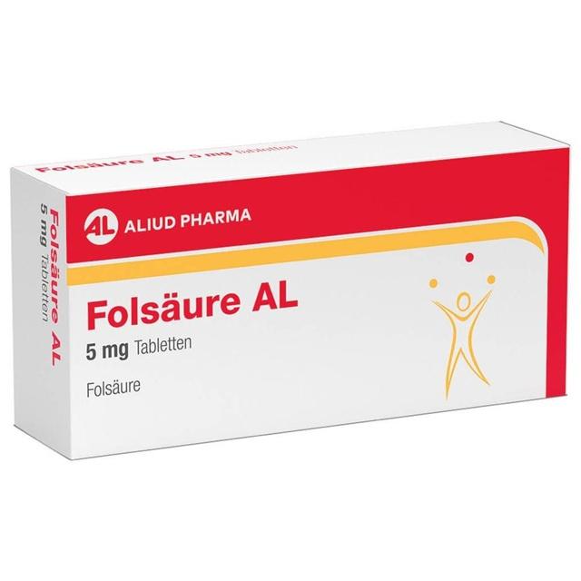 FOLSÄURE AL 5 mg Tabletten product image