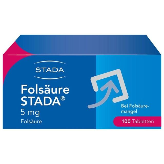 FOLSÄURE STADA 5 mg Tabletten product image