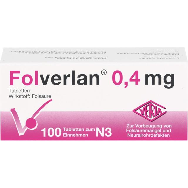 FOLVERLAN 0,4 mg Tabletten product image