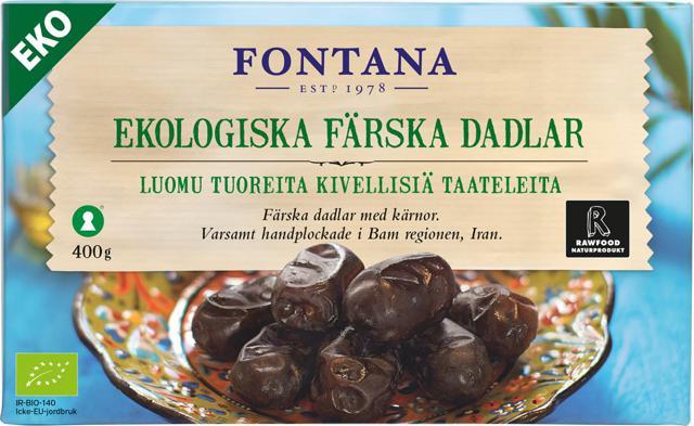 Fontana Färska Dadlar Ekologiska 400 g product image