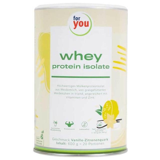 FOR YOU whey protein isolate Vanille-Zitronenquark product image