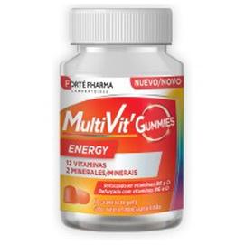 Forté Pharma Multivit Energy Gummies 60 Un product image