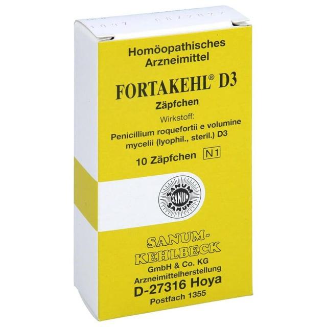 FORTAKEHL D 3 Zäpfchen product image