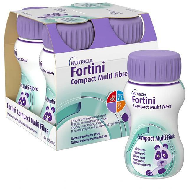 Fortini compact Multi fibre - 4x125ml Neutral - 4 st product image