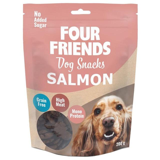 FourFriends Dog Snacks Salmon 200 g product image