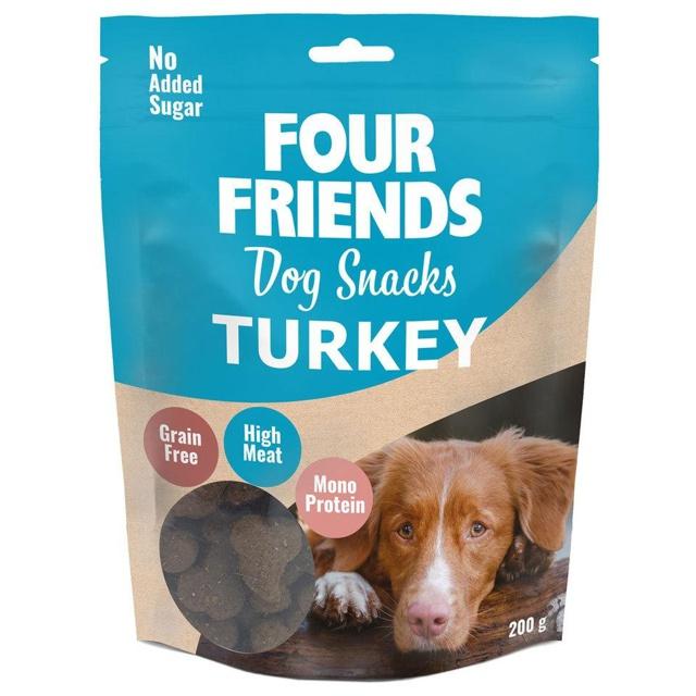 FourFriends Dog Snacks Turkey 200 g product image