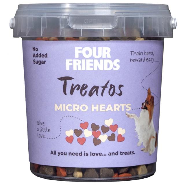FourFriends Treatos Micro Hearts 500 g product image