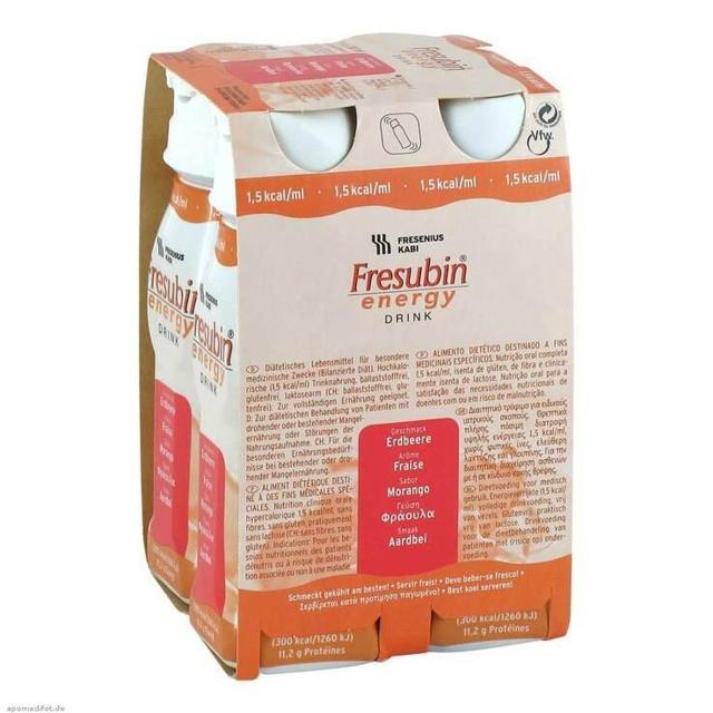 FRESUBIN ENERGY DRINK Erdbeere Trinkflasche product image