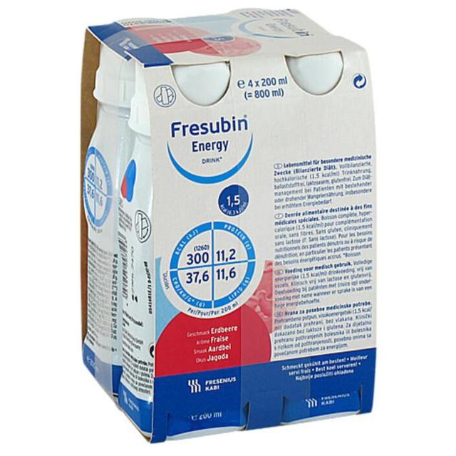 FRESUBIN ENERGY DRINK Erdbeere Trinkflasche product image