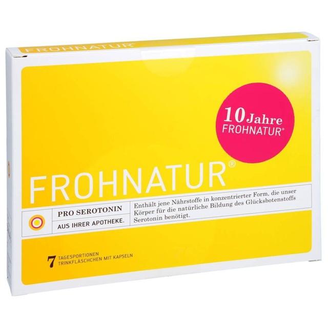 FROHNATUR Pro Serotonin Trinkfläschchen m.Kapseln product image