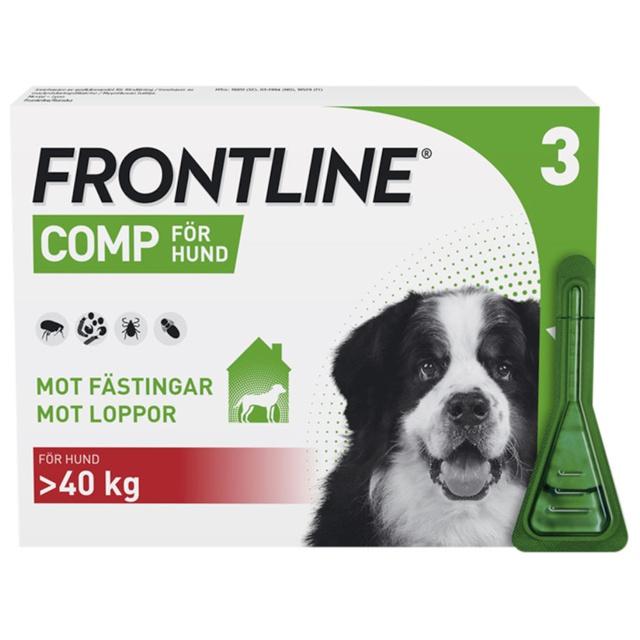 Frontline Comp 402 mg/361,8 mg Fipronil/Metopren, spot-on, lösning, 3x4,02 ml product image