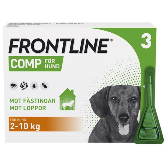 Frontline Comp, spot-on, lösning 67 mg/60,3 mg, 3 X 0,67 ml product image