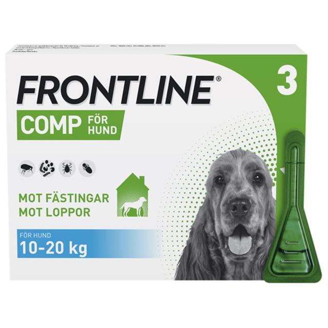 Frontline Comp, spot-on, lösning 134 mg/120,6 mg, 3 X 1,34 ml product image