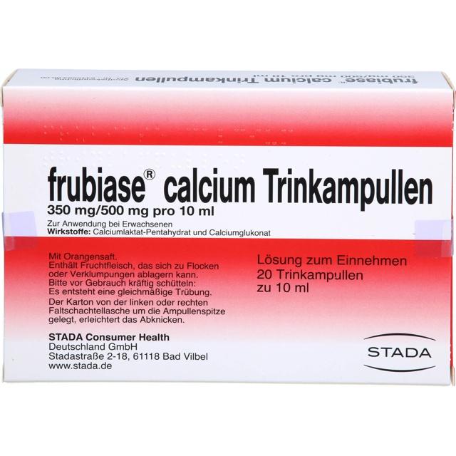 FRUBIASE CALCIUM T Trinkampullen product image