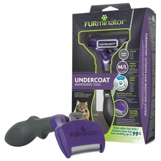 FURminator Undercoat DeShedding Tool Katt Långhårig M/L product image
