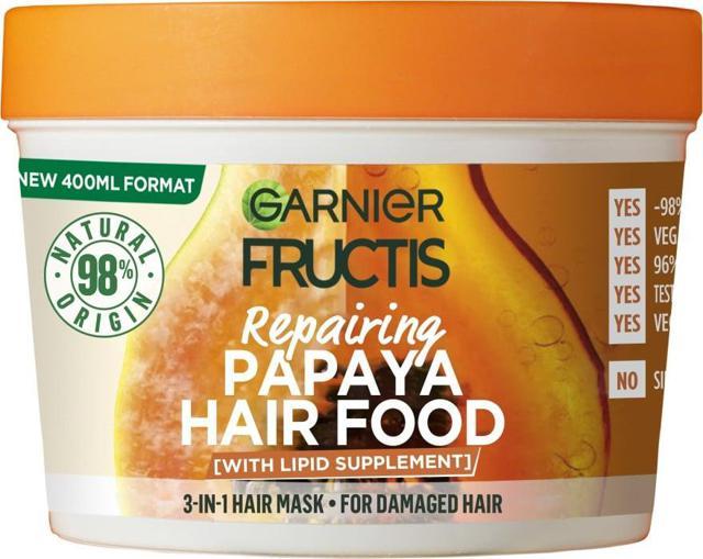 Garnier Fructis Hair Food Papaya Mask 400 ml product image