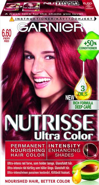 Garnier Nutrisse Ultra Color 6.60 Intense Red product image