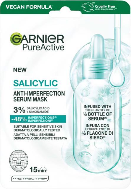 Garnier PureActive Salicylic Serummask 28 g product image