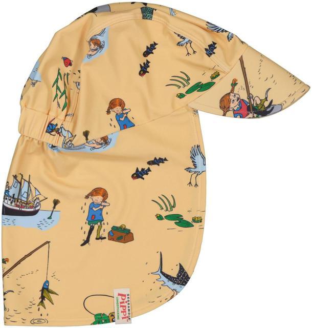 Geggamoja Pippi Långstrump UV-Solkeps Gul 4-10 mån product image