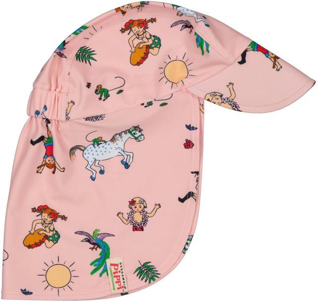 Geggamoja Pippi Långstrump UV-Solkeps Rosa 4-10 mån product image