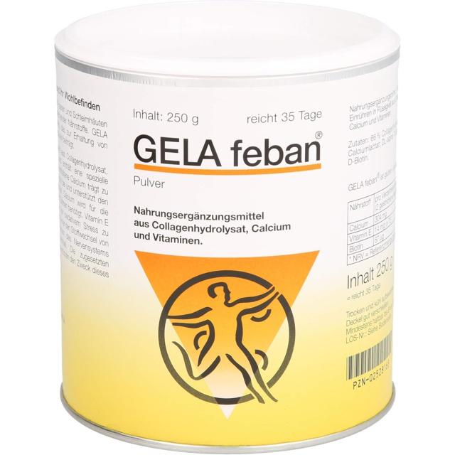 GELA FEBAN Pulver m.Gelatinehydrolysat plus product image