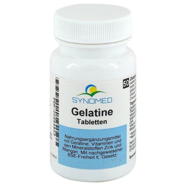 GELATINE Synomed Tabletten product image
